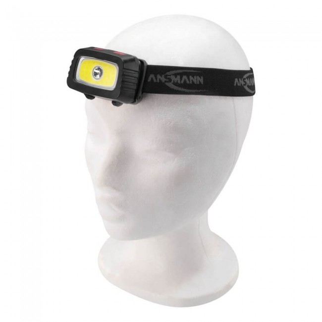 Ansmann HD200B Black, Grey Headband flashlight LED Ansmann HD200B Black, Grey Headband flashlight LED