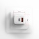 Axagon ACU-PQ20W mobile device charger Universal White AC Fast charging Indoor Axagon ACU-PQ20W mobile device charger Universal White AC Fast charging Indoor
