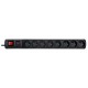 ACAR S8 power extension 1.5 m 8 AC outlet(s) Indoor Black