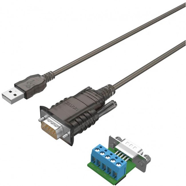 Unitek USB 2.0 to RS422/RS485 Converter/Adapter (DB9M) with FTDI Chipset, 1.5m