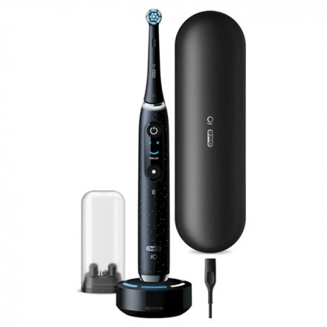 Oral-B | iO10 Series | Electric Toothbrush | Rechargeable | For adults | ml | Number of heads | Cosmic Black | Number of brush heads included 1 | Number of teeth brushing modes 7 Oral-B | iO10 Series | Electric Toothbrush | Rechargeable | For adults | ml | Number of heads | Cosmic Black | Number of brush heads included 1 | Number of teeth brushing modes 7