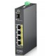 Zyxel RGS100-5P Unmanaged L2 Gigabit Ethernet (10/100/1000) Power over Ethernet (PoE) Black Zyxel RGS100-5P Unmanaged L2 Gigabit Ethernet (10/100/1000) Power over Ethernet (PoE) Black