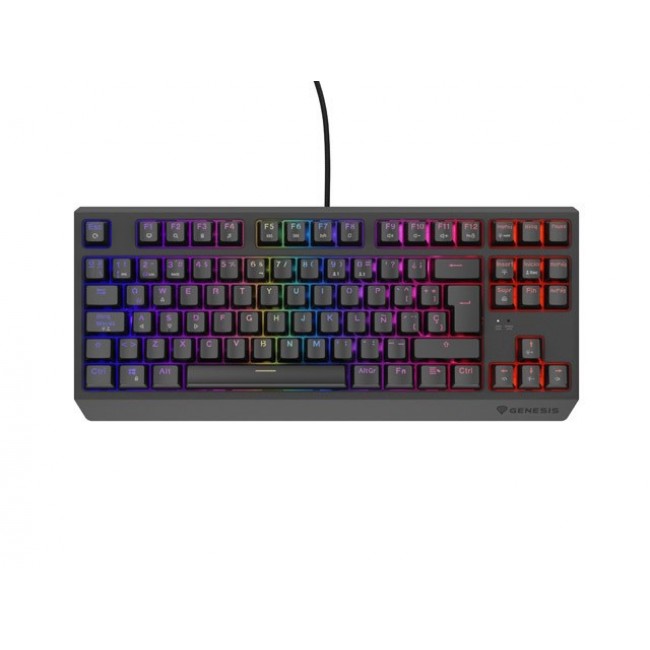 GENESIS Thor 230 TKL keyboard Gaming USB QWERTY Spanish Black GENESIS Thor 230 TKL keyboard Gaming USB QWERTY Spanish Black