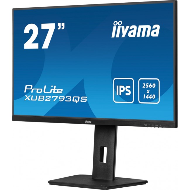 iiyama ProLite XUB2793QS-B7 computer monitor 68.6 cm (27 iiyama ProLite XUB2793QS-B7 computer monitor 68.6 cm (27