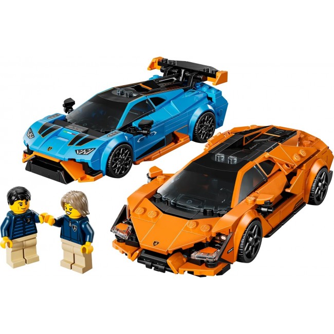 LEGO SPEED CHAMPIONS 77238 Lamborghini Revuelto & Hurac n STO