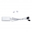 White wireless Lian Li UNI FAN 3-pack fan, 120mm