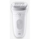 Braun Silk- pil 7 7-081 epilator 40 tweezers White