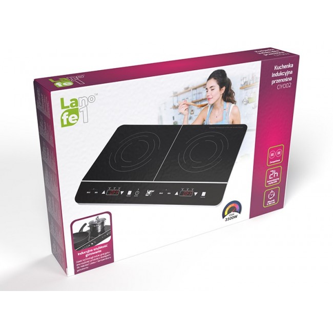 LAFE CIY002 hob Black Countertop Zone induction hob 2 zone(s)