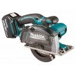 Makita DCS552RTJ portable circular saw 13.6 cm Black, Mint colour 3600 RPM
