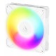 ARCTIC Freezer P14 Pro Reverse A-RGB (White) - 3 Pack - 140 mm A-RGB PWM Fan with Cable Splitter