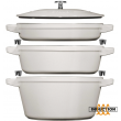 Staub La Cocotte 4.2 L Round Cast iron Casserole baking dish Staub La Cocotte 4.2 L Round Cast iron Casserole baking dish