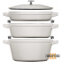 Staub La Cocotte 4.2 L Round Cast iron Casserole baking dish