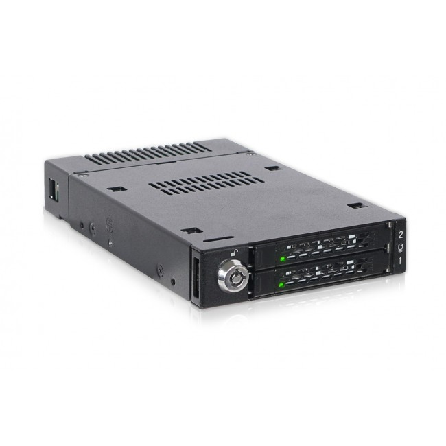 Icy Dock ToughArmor MB834M2K-B SSD enclosure Black M.2 Icy Dock ToughArmor MB834M2K-B SSD enclosure Black M.2