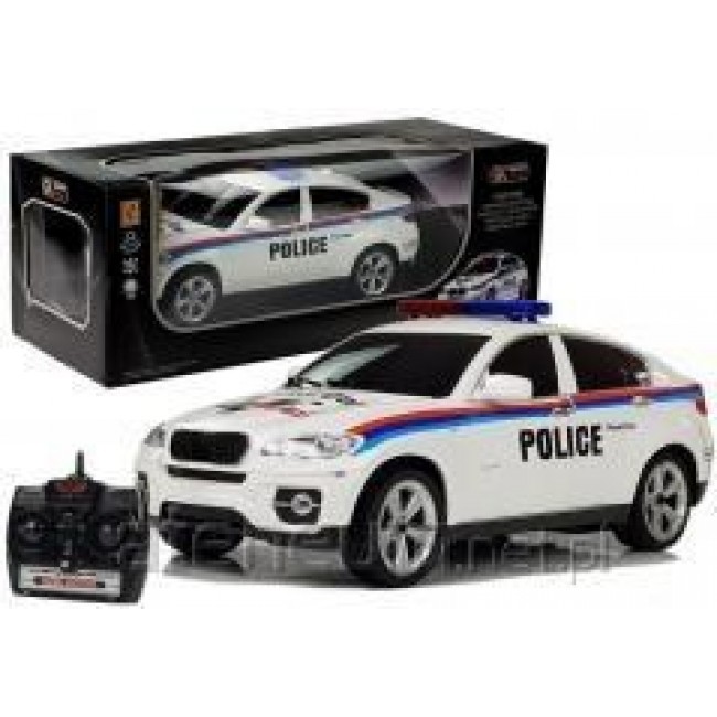 Remote Control Car Police Coupe R/C 4861 Lean Toys