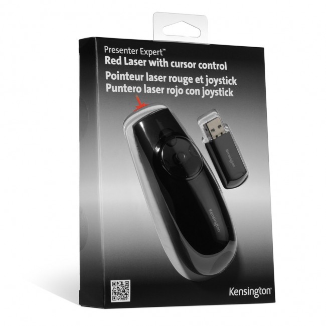 Kensington Presenter Expert Wireless Cursor Control with Red Laser Kensington Presenter Expert Wireless Cursor Control with Red Laser