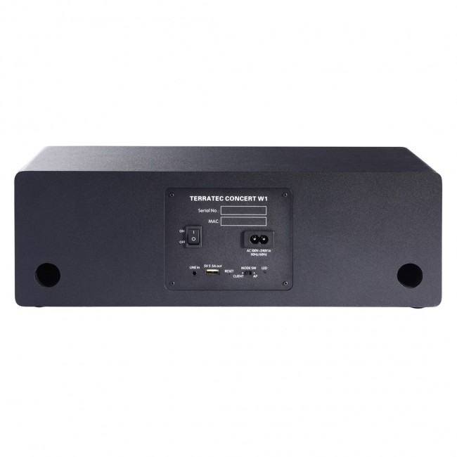 Terratec Concert W1 Stereo portable speaker Black 20 W