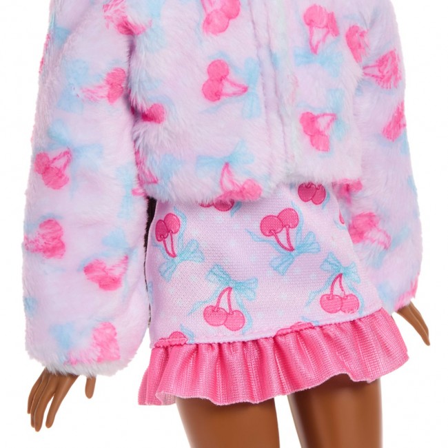 Barbie Cutie Reveal Doll & Accessories, Cuddly Series Bunny with 10 Surprises