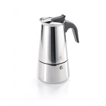 GEFU 16160 manual coffee maker Moka pot Stainless steel