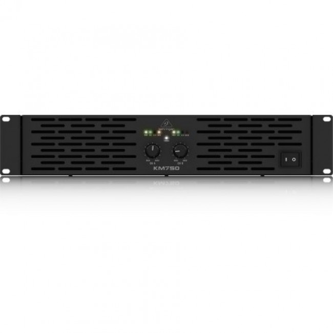 Behringer KM750 audio amplifier 2.1 channels Black Behringer KM750 audio amplifier 2.1 channels Black