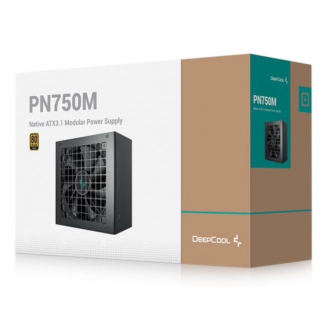 DeepCool PN750M power supply unit 750 W 20+4 pin ATX ATX Black DeepCool PN750M power supply unit 750 W 20+4 pin ATX ATX Black