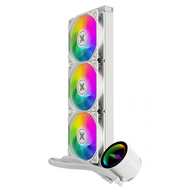 Xilence XC998 computer cooling system Processor Liquid cooling kit 12 cm White 1 pc(s) Xilence XC998 computer cooling system Processor Liquid cooling kit 12 cm White 1 pc(s)