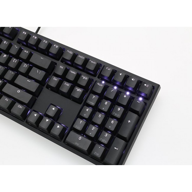 Ducky One 2 White LED keyboard Universal USB German Black, White Ducky One 2 White LED keyboard Universal USB German Black, White
