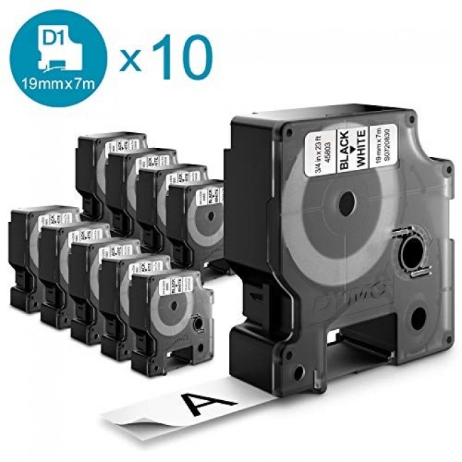 DYMO D1 Value Pack - 24mm x 7m - Black on White
