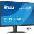 iiyama ProLite 32 QHD IPS technology panel with RJ45 (LAN), KVM Switch and USB-C Dock with 95W power delivery