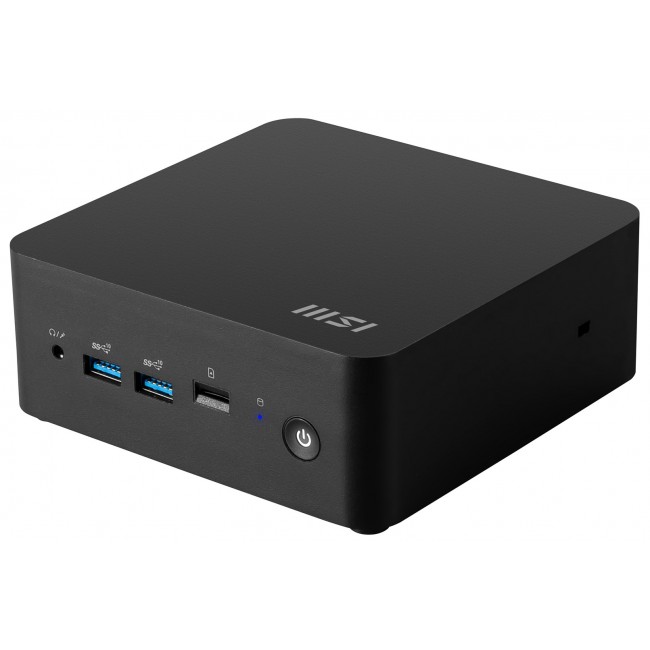 MSI Cubi NUC 1M-002EU Intel Core 5 120U 8 GB DDR5-SDRAM 512 GB SSD Windows 11 Pro Mini PC Black MSI Cubi NUC 1M-002EU Intel Core 5 120U 8 GB DDR5-SDRAM 512 GB SSD Windows 11 Pro Mini PC Black