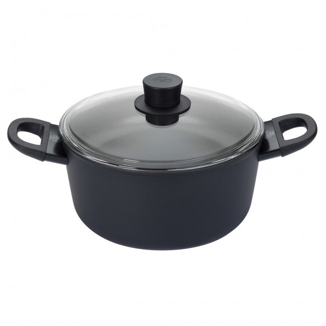 BALLARINI 75002-921-0 saucepan Round Black