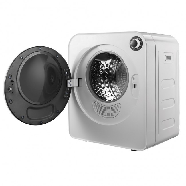 GreenBlue GB405 Tumble Dryer Electric Clothes 830W 3kg Mini Travel Vented Freestanding Wall Mount 5 Drying Programs GreenBlue GB405 Tumble Dryer Electric Clothes 830W 3kg Mini Travel Vented Freestanding Wall Mount 5 Drying Programs