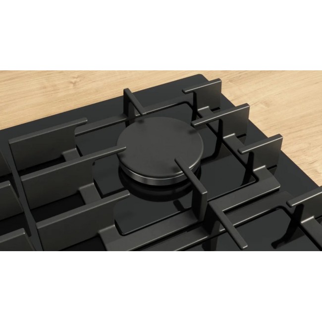 Bosch PRP6A6H40 hob Black Built-in 60 cm Gas 4 zone(s)