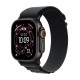 Apple Watch Ultra 3 GPS + Cellular 49mm Black Titanium Case with Black Alpine Loop - Large