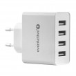 Charger EVERACTIVE SC-400 4 x USB 5A white