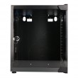 Extralink LITE 6U 10 280X310 WALL-MOUNTED RACKMOUNT CABINET BLACK Freestand/Wall/Floor mounted rack