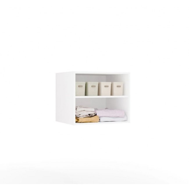 OPENO 60 WHITE Extension Unit Modular Wardrobe Shelf, 60 cm, for the Bedroom OPENO 60 WHITE Extension Unit Modular Wardrobe Shelf, 60 cm, for the Bedroom