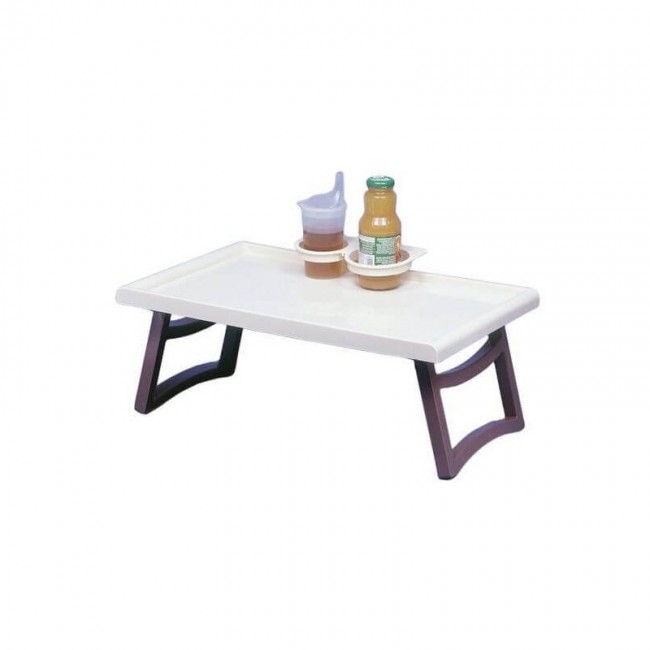 Bedside table for meals with handles Bedside table for meals with handles