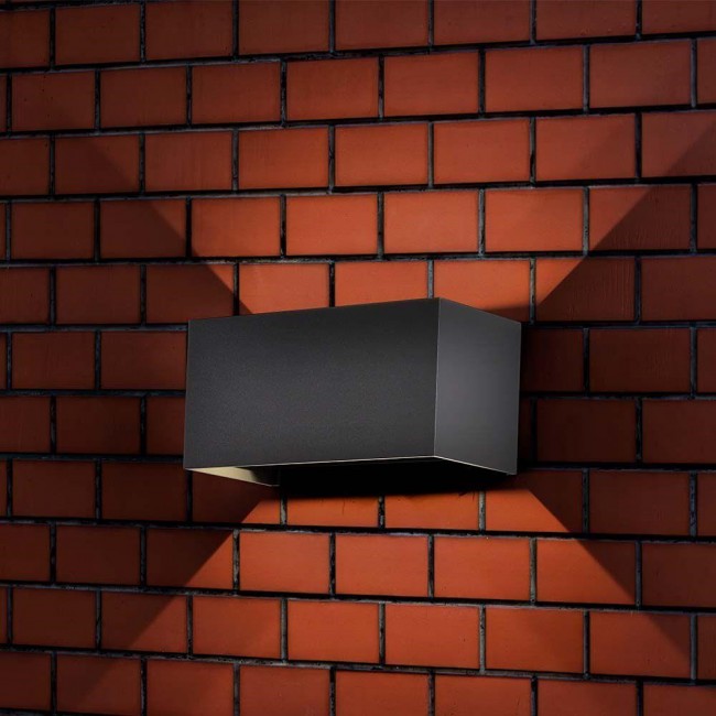 LED wall luminaire V-TAC VT-8125-B-N 24W IP65 4000K 2720lm (SKU 2978) Black LED wall luminaire V-TAC VT-8125-B-N 24W IP65 4000K 2720lm (SKU 2978) Black