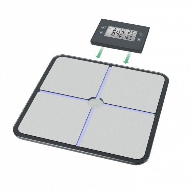 Medisana BS 460 Square Black, Grey Electronic personal scale Medisana BS 460 Square Black, Grey Electronic personal scale