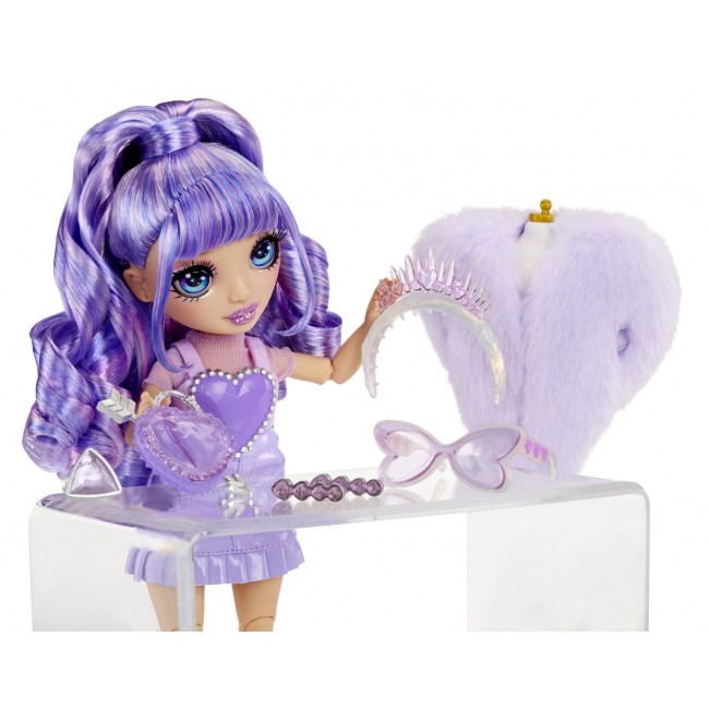Rainbow High Creative Crystals Fashion Doll- Violet Rainbow High Creative Crystals Fashion Doll- Violet