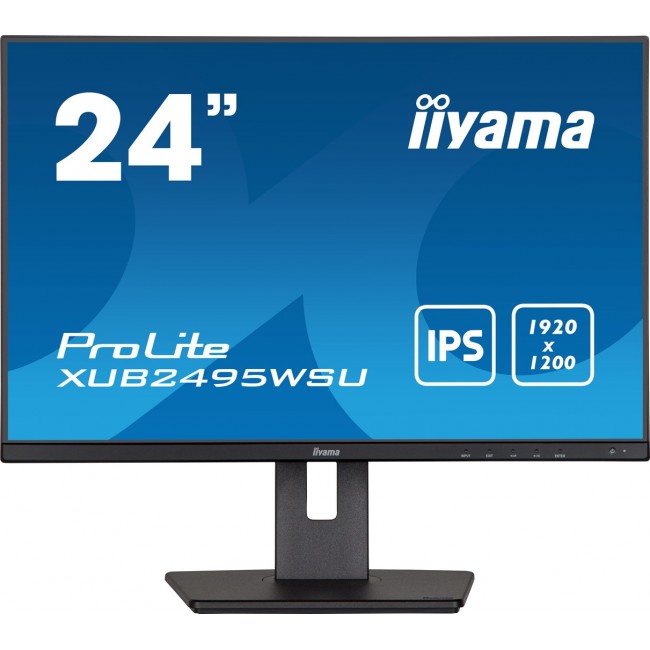 iiyama ProLite XUB2495WSU-B5 computer monitor 61.2 cm (24.1 iiyama ProLite XUB2495WSU-B5 computer monitor 61.2 cm (24.1
