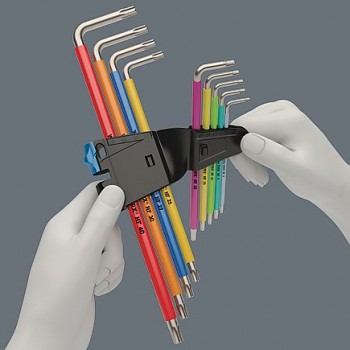 Wera 05022689001 hex key L-shaped hex key set Metric 9 pc(s)