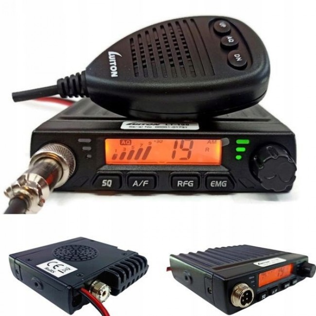 Luiton LT-198 ASQ AM/FM CB Radio Cigarette Lighter Plug Black Luiton LT-198 ASQ AM/FM CB Radio Cigarette Lighter Plug Black