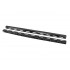 Vertical cable organizer for standing cabinets 47U (FF01 + FF02) 2 pieces black LANBERG
