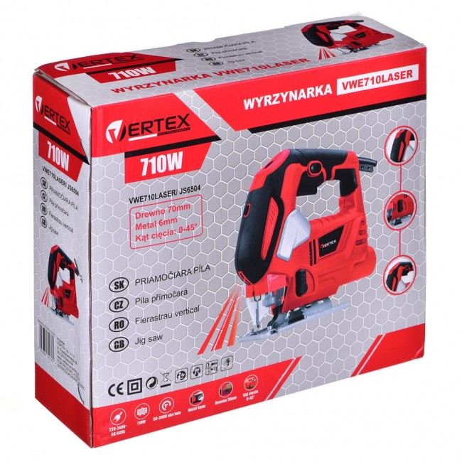 VERTEX JIGSAW 710W LASER VERTEX JIGSAW 710W LASER