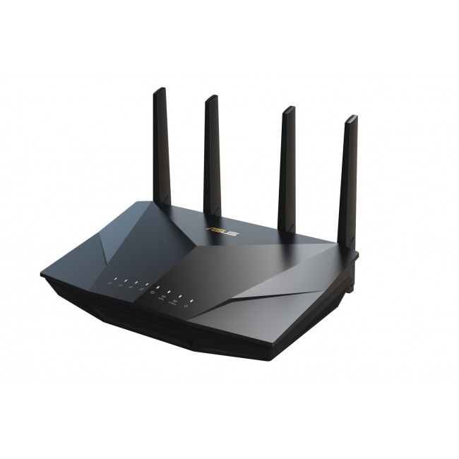 ASUS RT-AX5400 wireless router Gigabit Ethernet Dual-band (2.4 GHz / 5 GHz) Black ASUS RT-AX5400 wireless router Gigabit Ethernet Dual-band (2.4 GHz / 5 GHz) Black