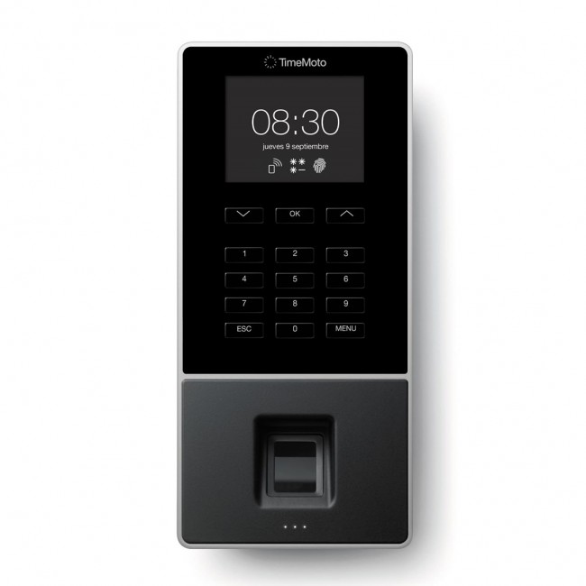 Safescan TimeMoto TM-626 Black Chip token, Fingerprint, Password, Proximity card AC TFT Ethernet LAN
