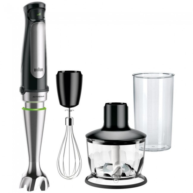 Braun MQ 7035X 0.5 L Immersion blender 1000 W Black, Satin steel
