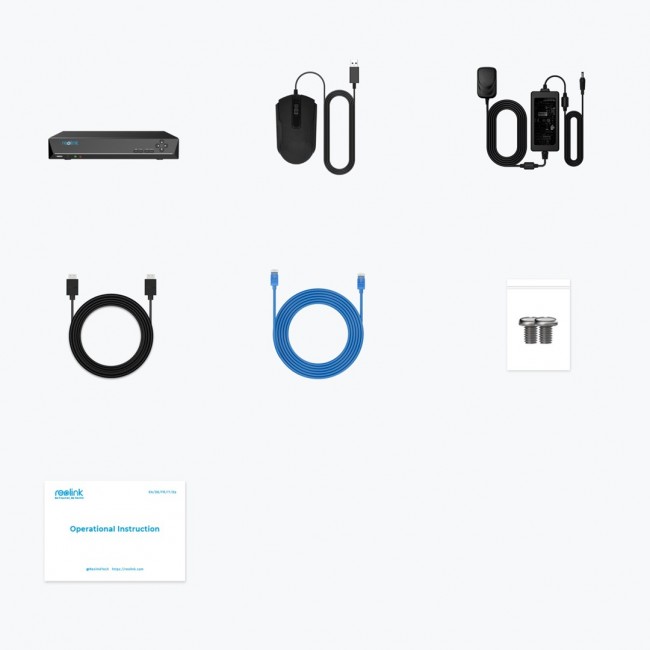Reolink NVS36 - 36-Channel PoE NVR with 48TB Storage Capacity, Support Up to 16MP Cam, 2-Way Audio via NVR Reolink NVS36 - 36-Channel PoE NVR with 48TB Storage Capacity, Support Up to 16MP Cam, 2-Way Audio via NVR