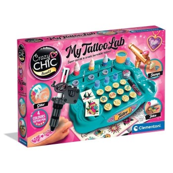 Clementoni Set Crazy Chic Tattoo Studio